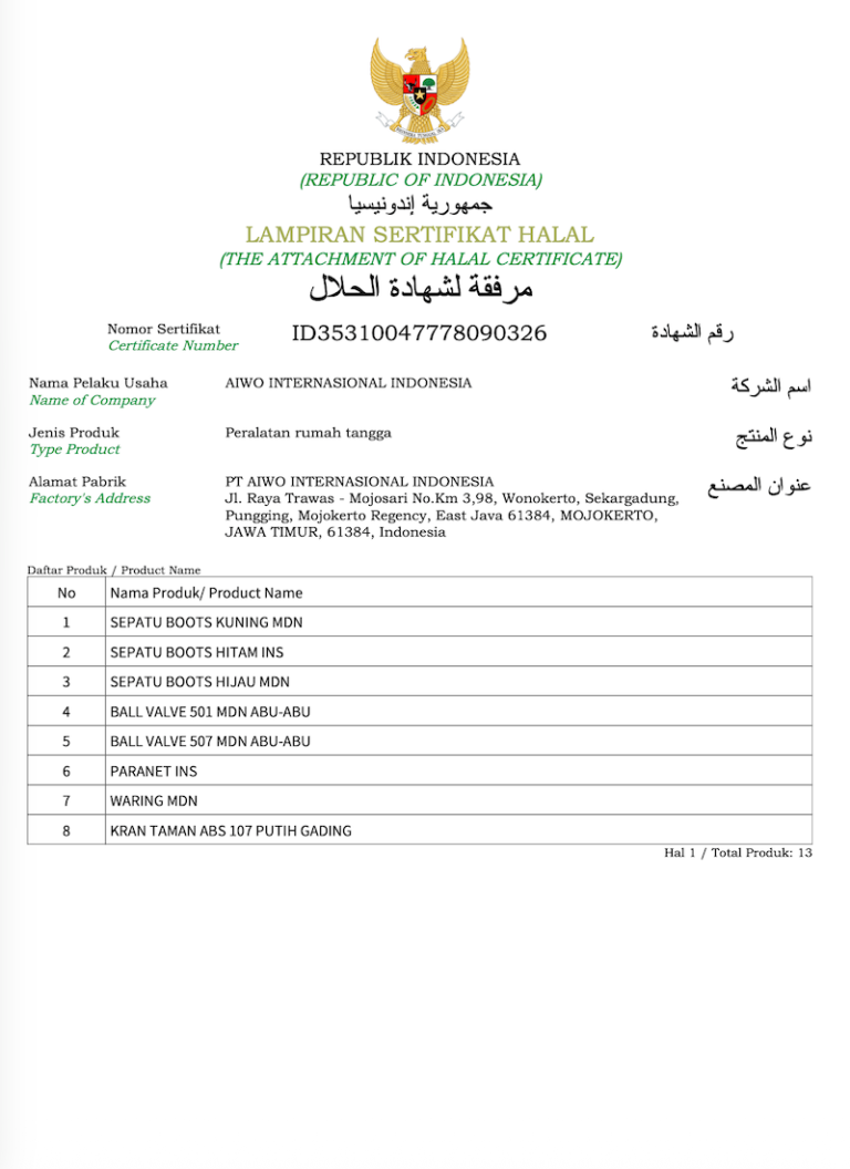 halal 1