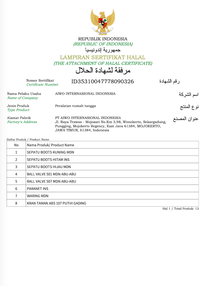 halal 1